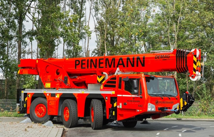 Peinemann takes delivery of two Demag AC 55-3 all terrain cranes